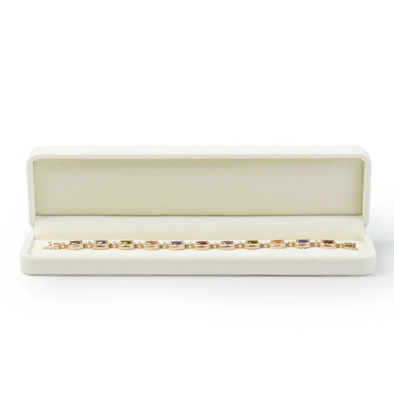 Elegant Velvet Necklace Box